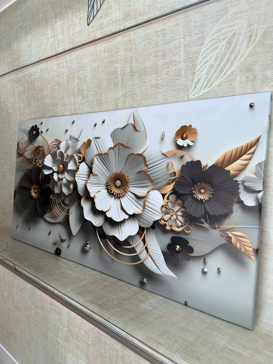 100x50 cm لوحة ديكور  - FLR 80